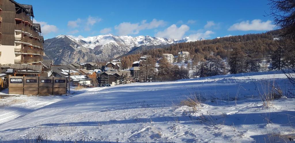Duplex residence ALDEBARAN RISOUL 3 pieces 8 personnes appartement pied des pistes 9