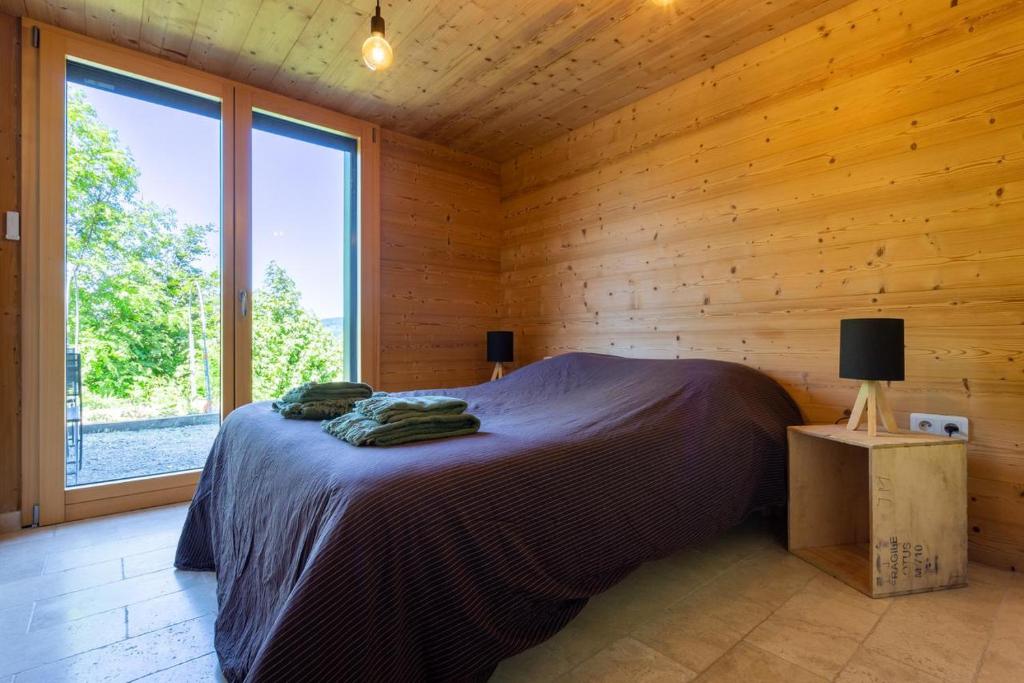 Eco gite Dans Chalet Neuf Au Pied appartement pied des pistes 1
