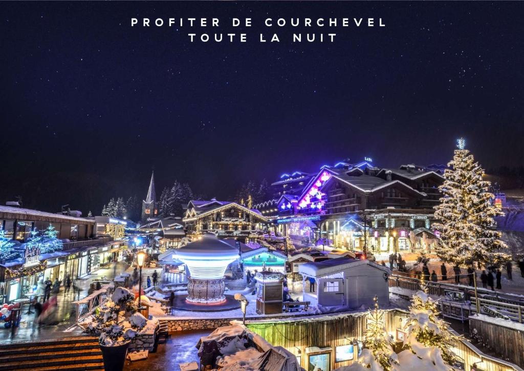 Ecrin Blanc Resort Courchevel Aquapark hotel pied des pistes 18
