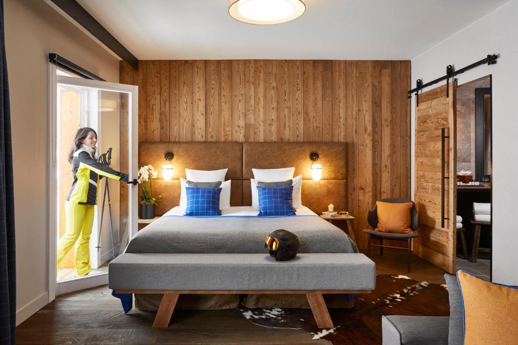 Ecrin Blanc Resort Courchevel Aquapark hotel pied des pistes 2