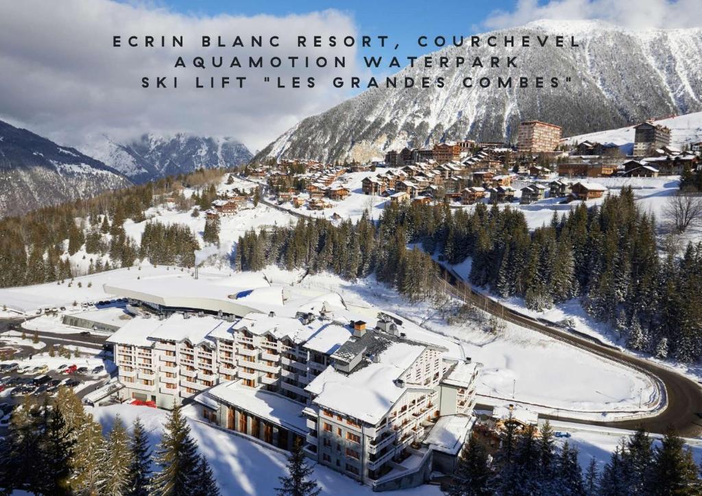Ecrin Blanc Resort Courchevel Aquapark hotel pied des pistes 9