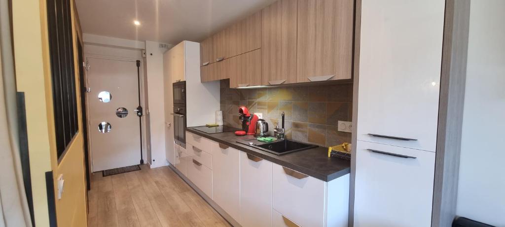 Elegant et moderne au pied du Mont Blanc appartement pied des pistes 9