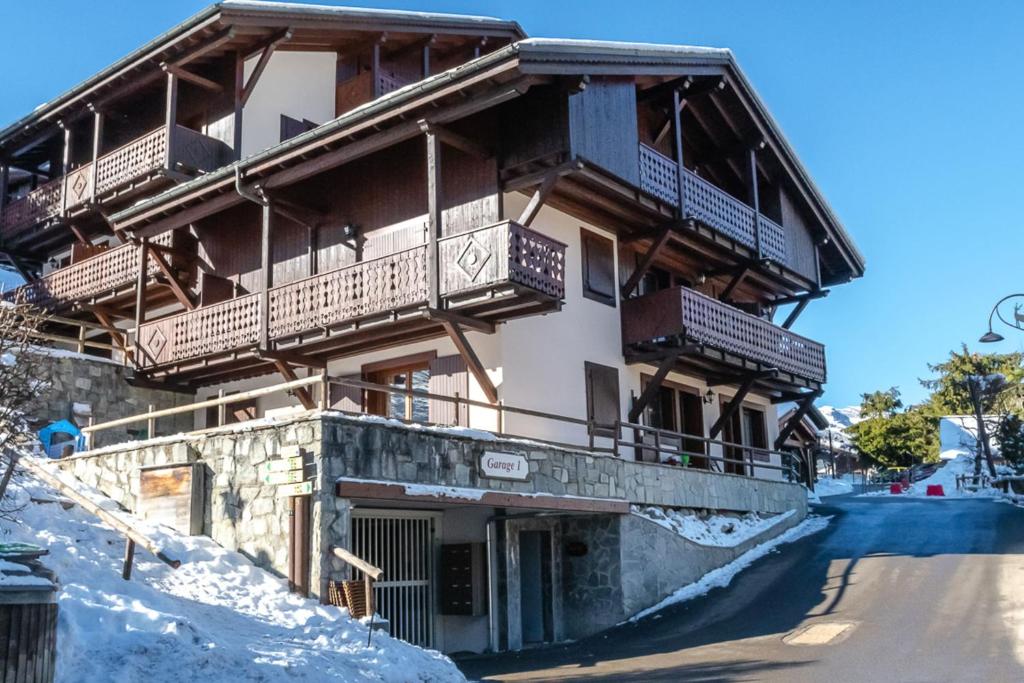 Family Apt With Superb View On The Mont Blanc appartement pied des pistes 14