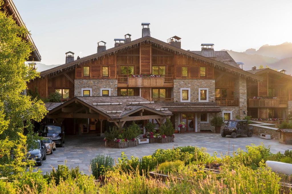 Four Seasons Hotel Megeve hotel pied des pistes