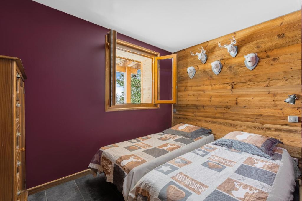 Grand Chalet Standing Avec Jacuzzi a Chamrousse ski 1750 chalet pied des pistes 11