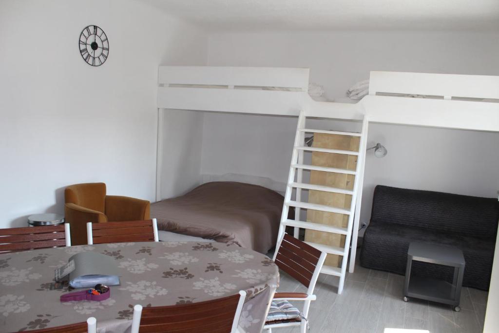Grand Studio renove tout confort belles prestations Residence du Bois de lOurs appartement pied des pistes 15