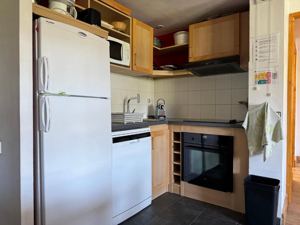 Haut Belle Plagne vue montagnes au pied des pistes proche de lESF espace piscine inclus appartement pied des pistes 12