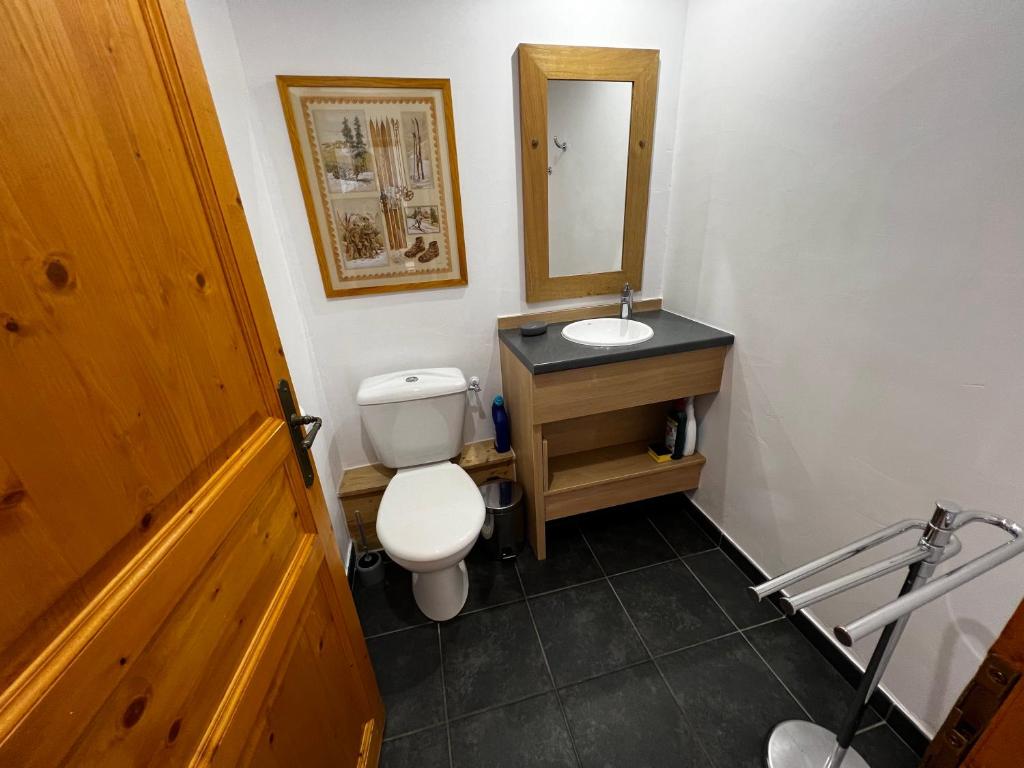 Haut Belle Plagne vue montagnes au pied des pistes proche de lESF espace piscine inclus appartement pied des pistes 7