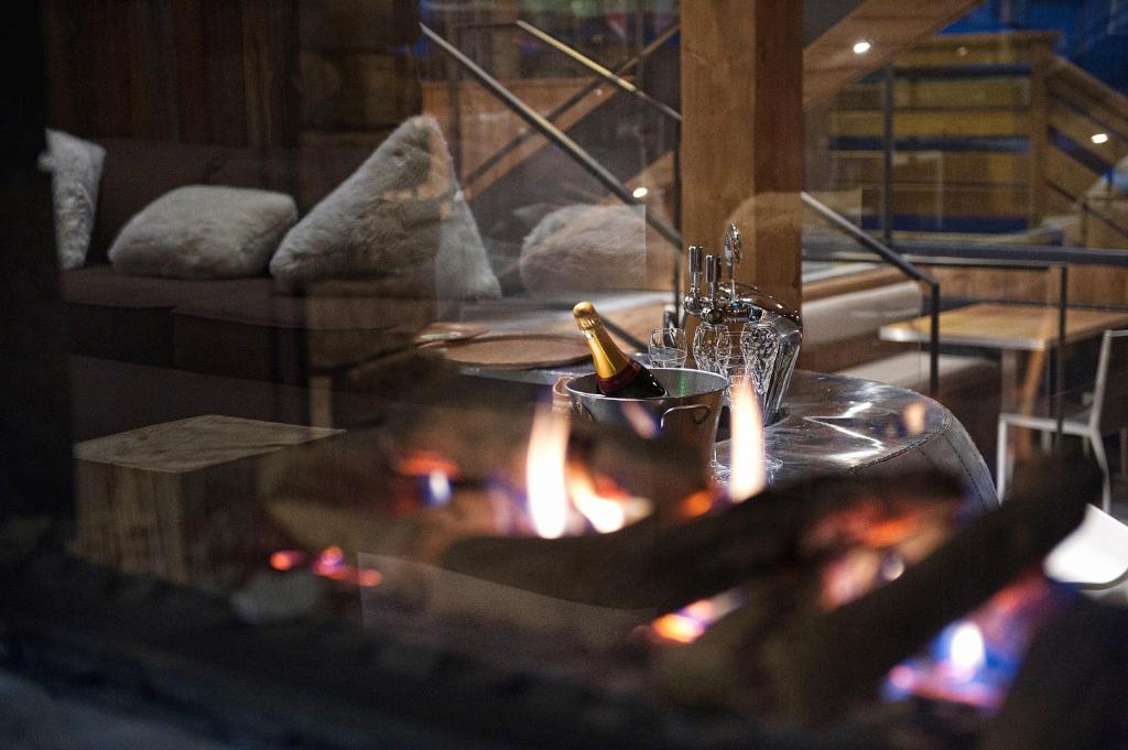 Hotel Chalet Les Ecureuils Restaurant Sauna Spa Garage hotel pied des pistes 9