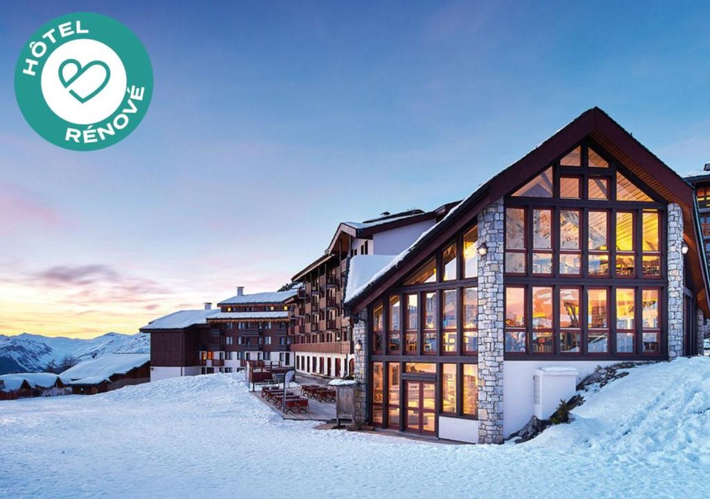 Hotel LEden des Cimes Vacances Bleues Belle Plagne 2100 hotel pied des pistes