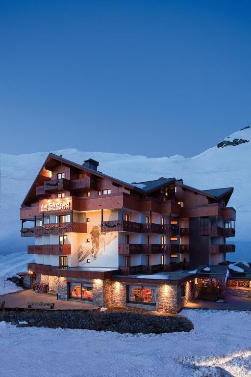 Hotel Le Sherpa Val Thorens hotel pied des pistes