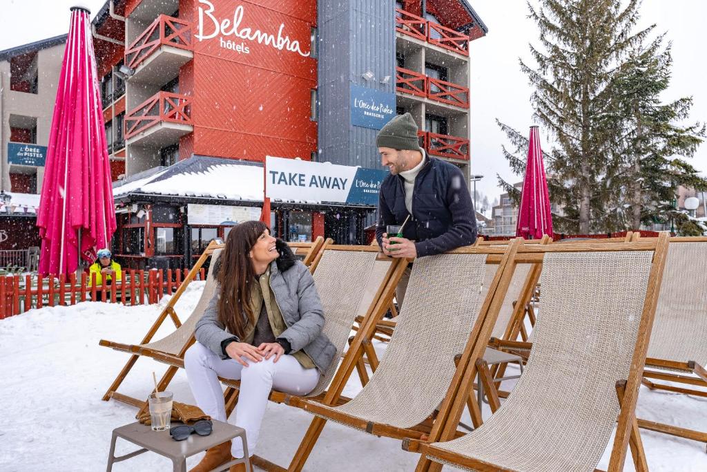 Hotel Les 2 Alpes LOree Des Pistes hotel pied des pistes 1
