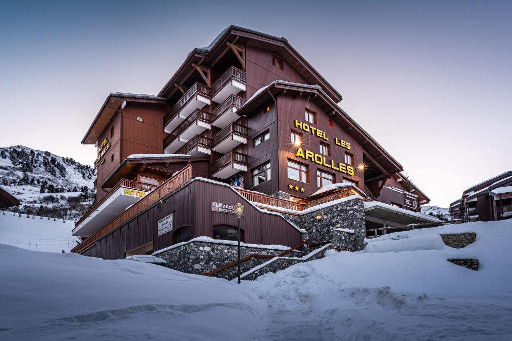 Hotel Les Arolles hotel pied des pistes 11
