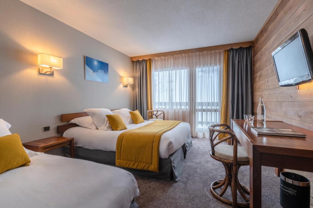 Hotel Les Arolles hotel pied des pistes 17