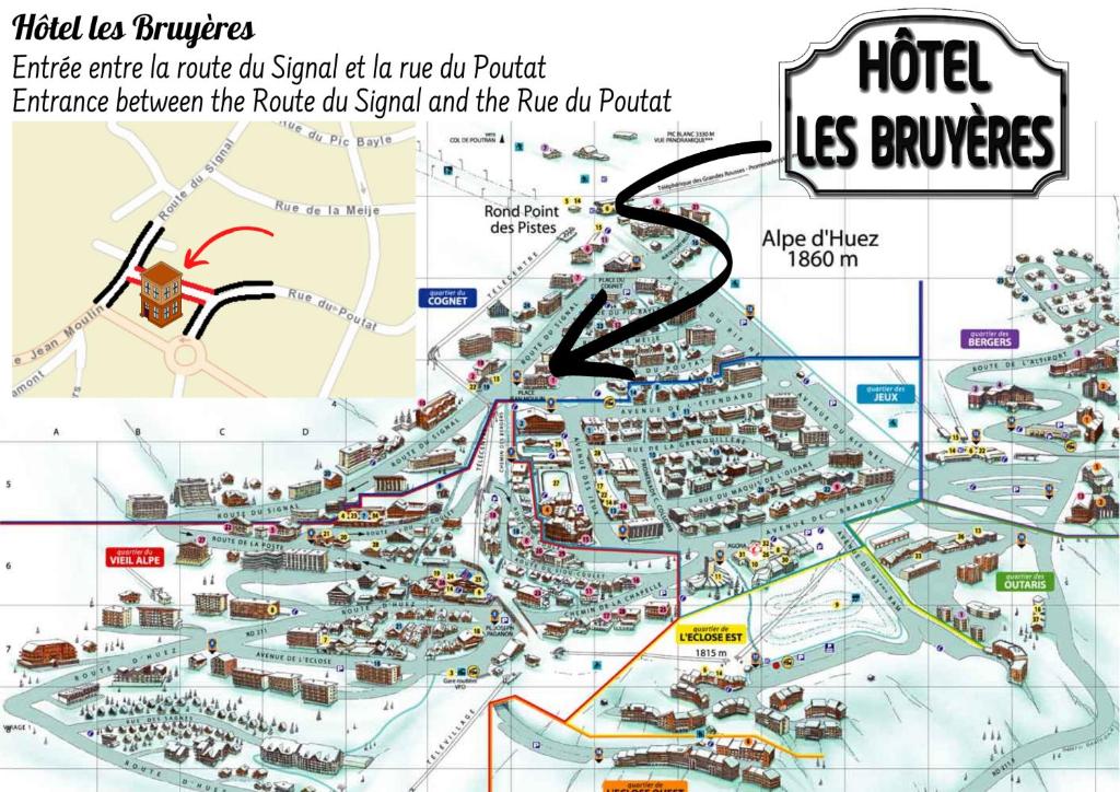 Hotel Les Bruyeres hotel pied des pistes 13