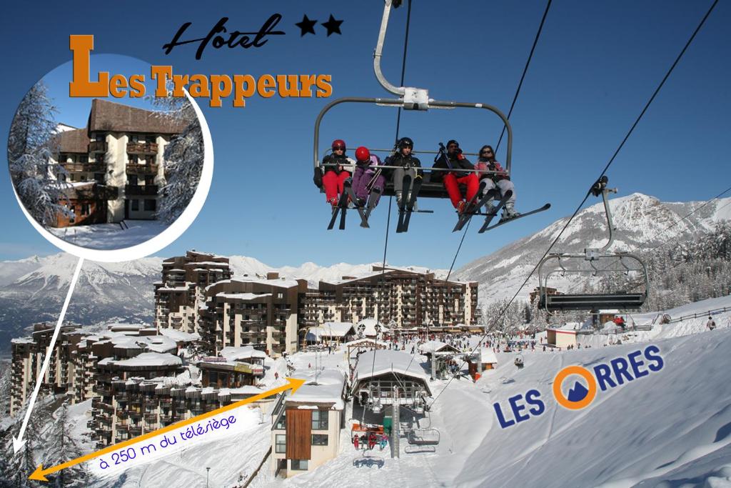 Hotel Les Trappeurs hotel pied des pistes 9
