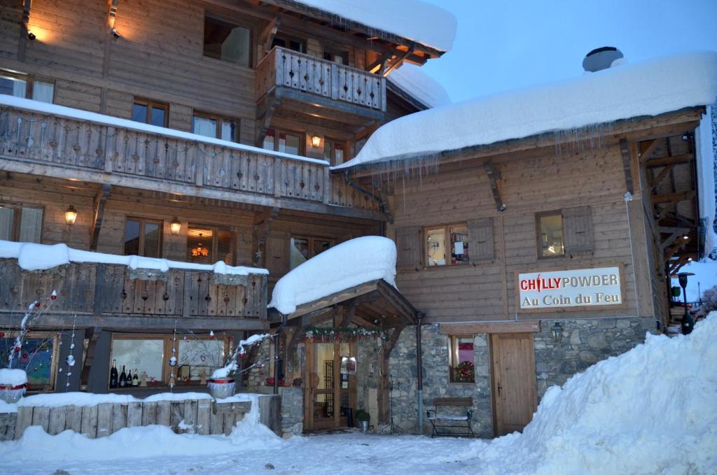 Hotel et Chalet Au Coin Du Feu Chilly Powder hotel pied des pistes 6