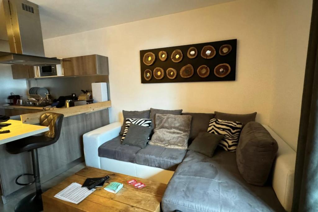 In The City Center With A View Of Mont Blanc appartement pied des pistes 2