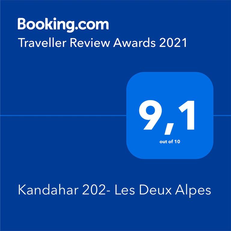 Kandahar 202 Les Deux Alpes Plein centre station 32m2 appartement pied des pistes 10