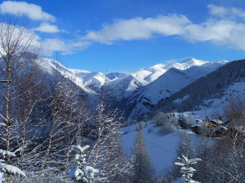 Kandahar 202 Les Deux Alpes Plein centre station 32m2 appartement pied des pistes 13