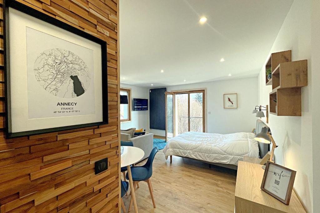 LAlbigny Lovely Studio 150 m beach appartement pied des pistes 7