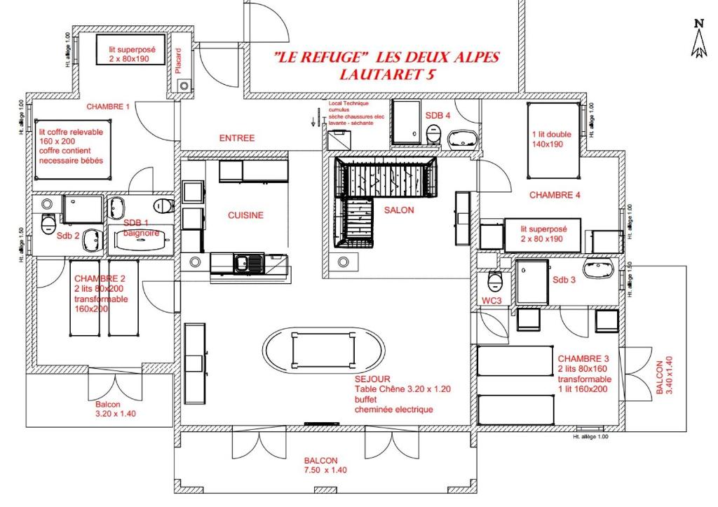 LE REFUGE LES 2 ALPES 1800 appartement pied des pistes 8