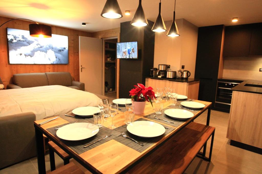 LEcrin Alpin somptueux 4 pieces NEUF coeur station appartement pied des pistes 10