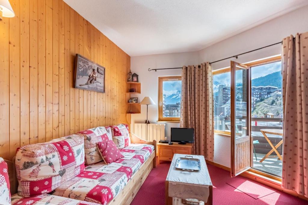 LUMINEUX Cocon avec BALCON et vue sur la Vallee appartement pied des pistes 9