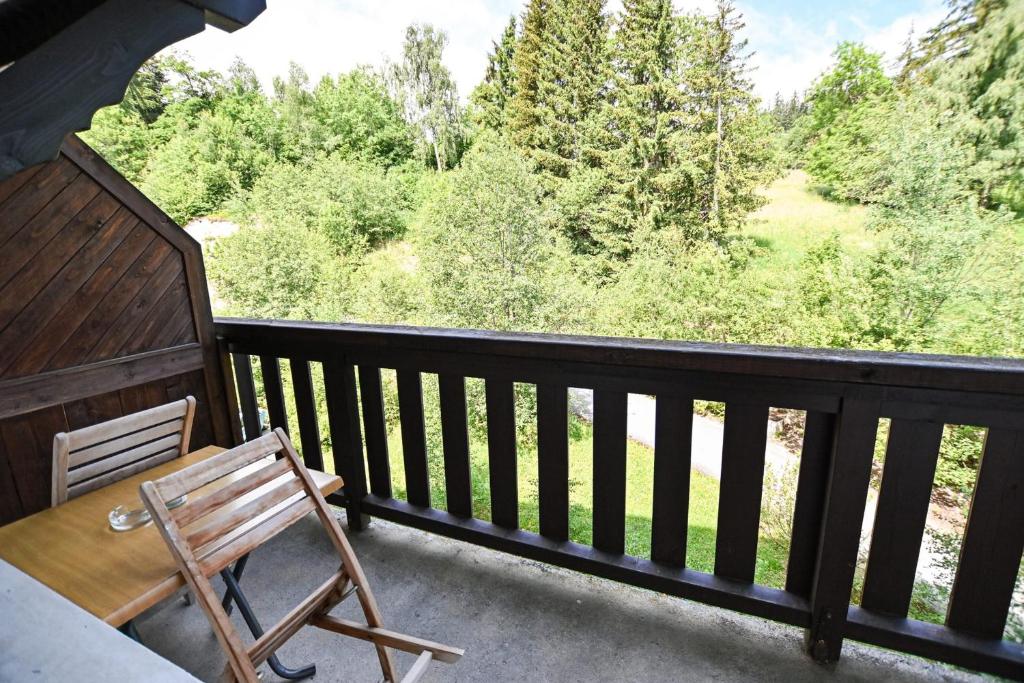 LUMINEUX studio avec BALCON a Combloux appartement pied des pistes 7