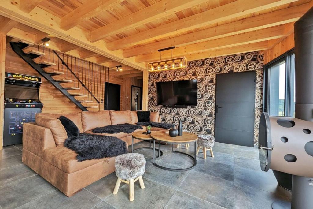 La Fleche 1 Chalet Standing Jacuzzi Privatif chalet pied des pistes 13
