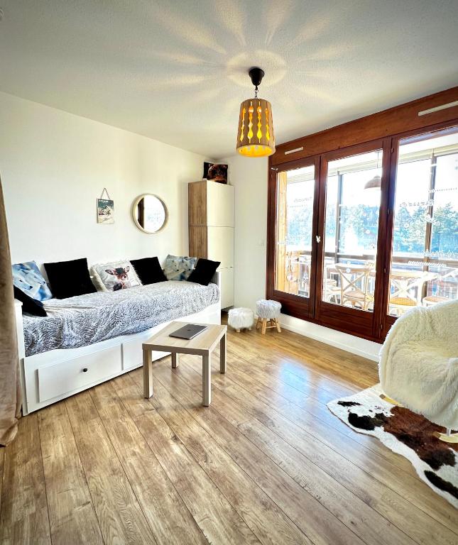 La joue du loup aux pieds des pistes et vue sur montagnes appartement pied des pistes 1