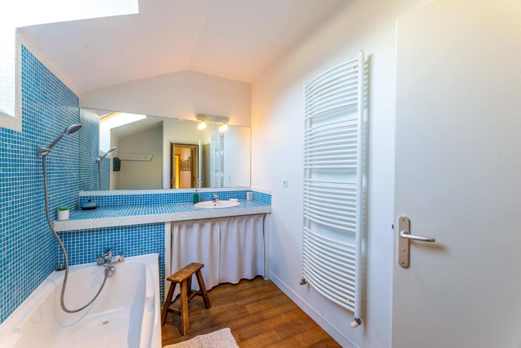 Large 4 star gite Nordic bath gite pied des pistes 16