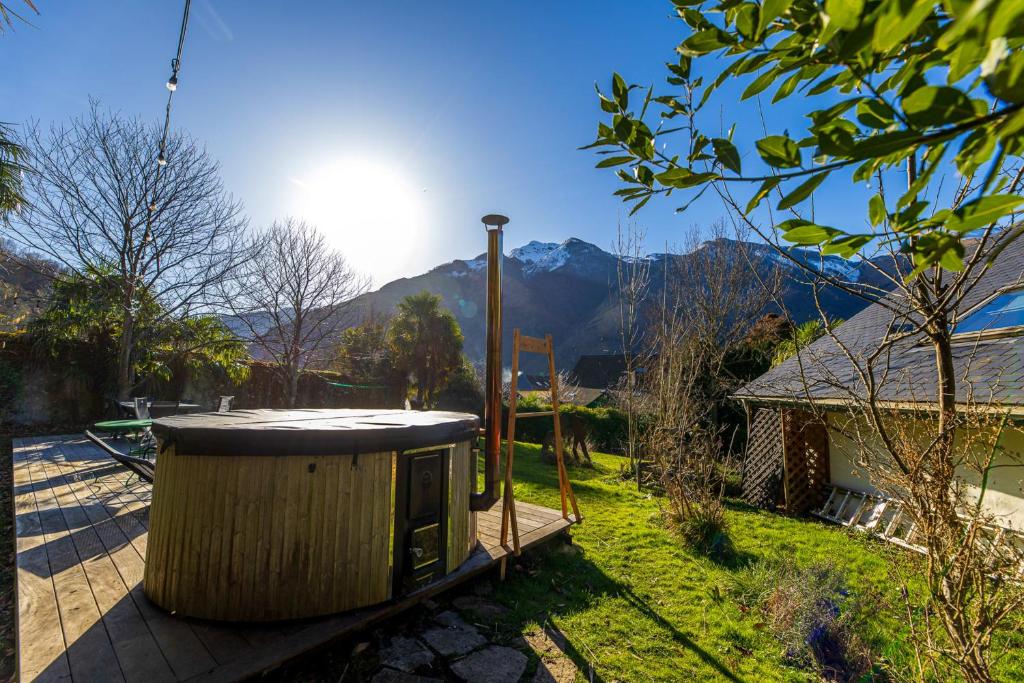 Large 4 star gite Nordic bath gite pied des pistes 5