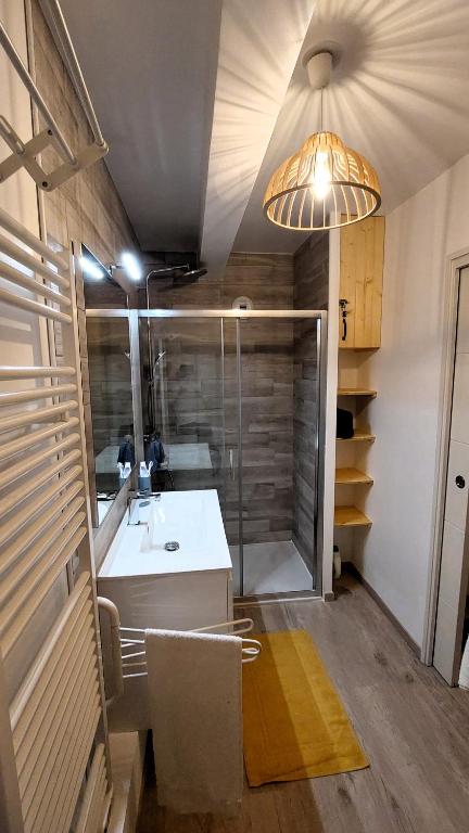 Large new T2 with terrace le dahu perche appartement pied des pistes 12