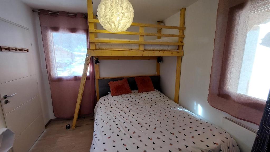 Large new T2 with terrace le dahu perche appartement pied des pistes 2