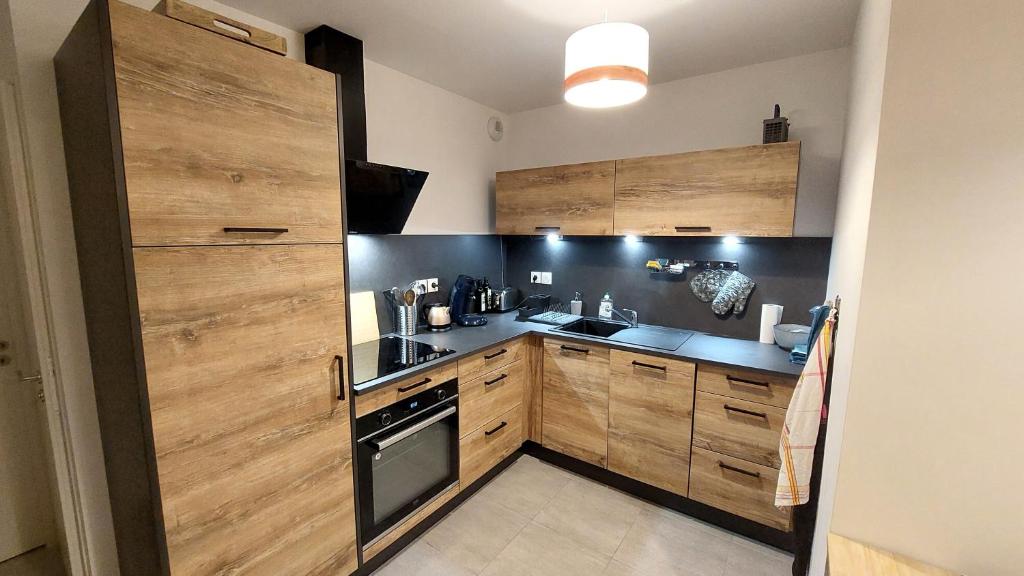 Large new T2 with terrace le dahu perche appartement pied des pistes 5