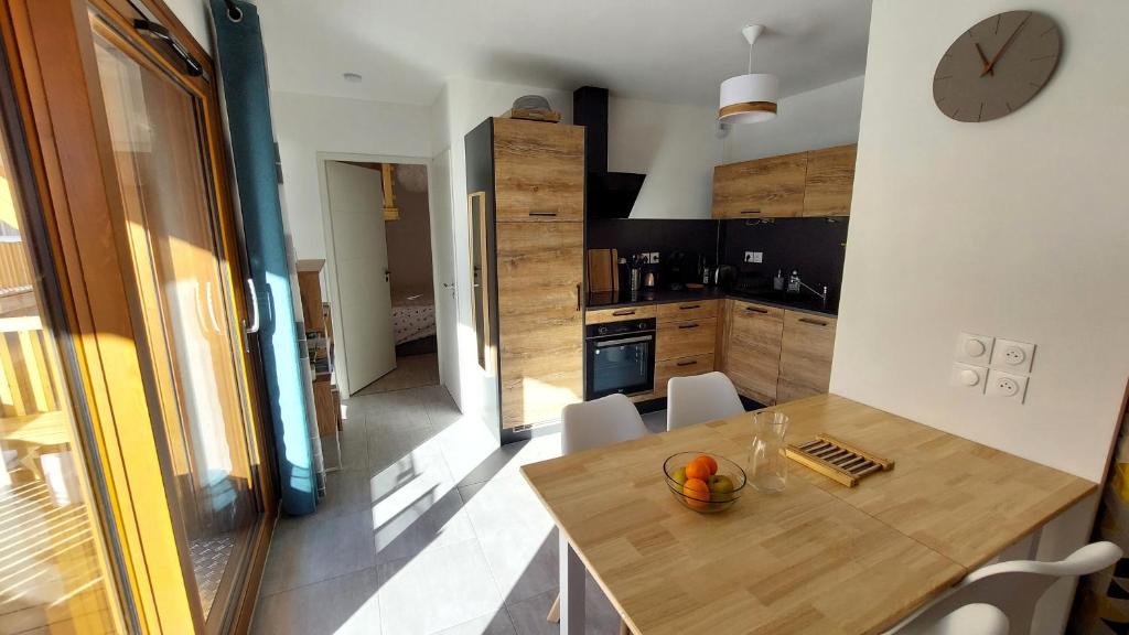 Large new T2 with terrace le dahu perche appartement pied des pistes 6
