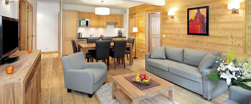 Large premium alpine apartment for 4 to 8 people appartement pied des pistes 3