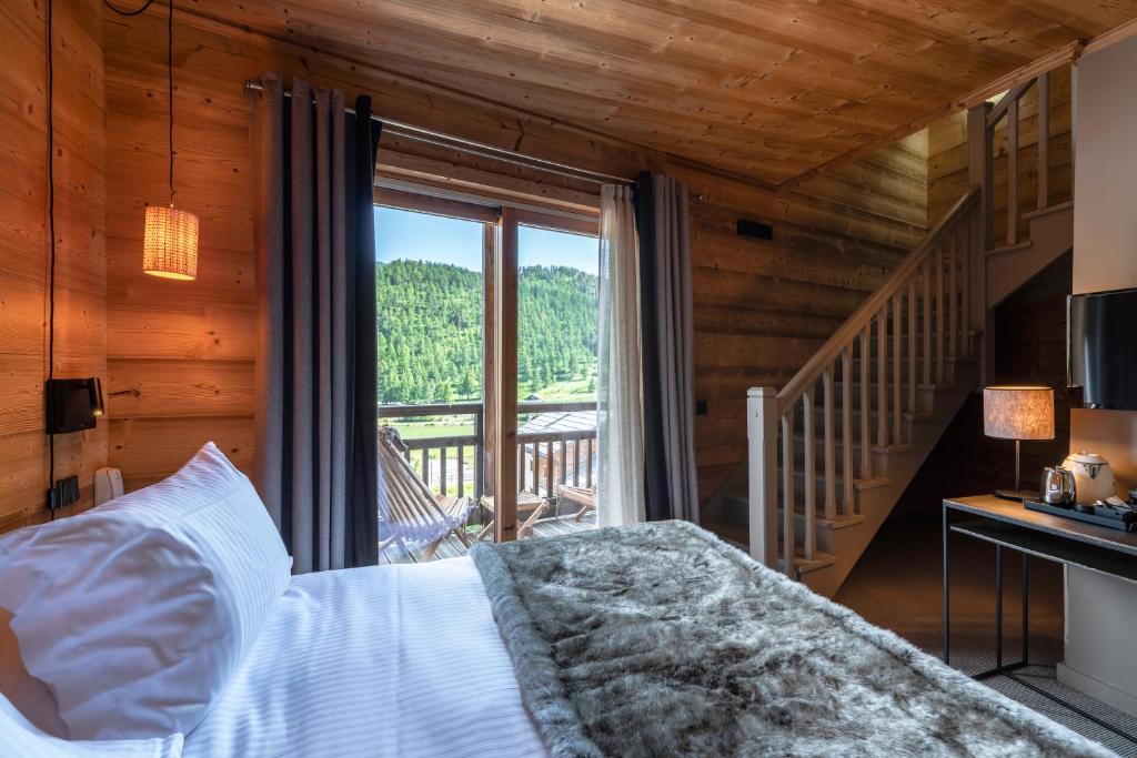 Le Chalet Blanc Hotel Spa hotel pied des pistes 6