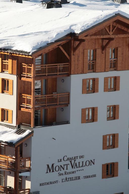 Le Chalet du Mont Vallon Spa Resort hotel pied des pistes 17