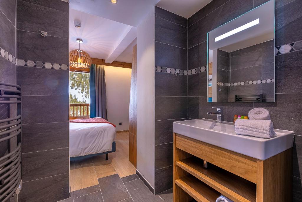 Le Hameau des Oursons appartement pied des pistes 15