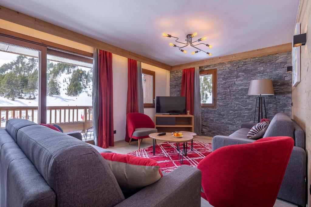 Le Hameau des Oursons appartement pied des pistes 16