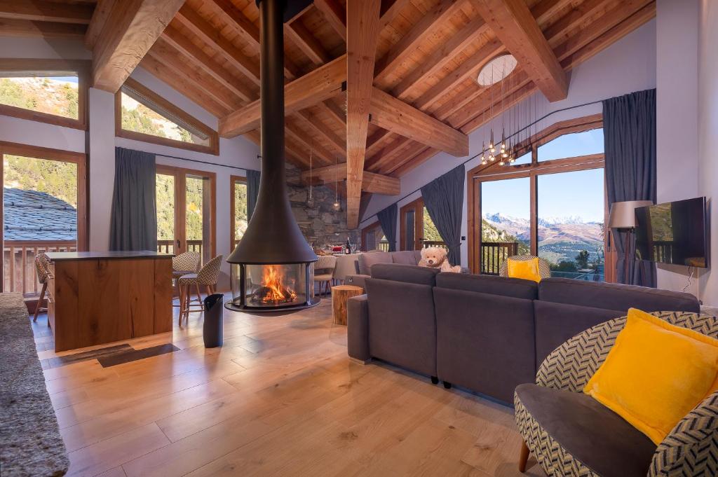 Le Hameau des Oursons appartement pied des pistes 2