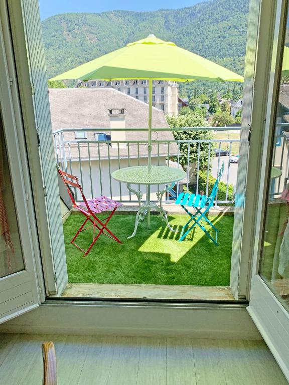 Le Marmandais T3 lumineux duplex balcon parking wifi proche thermes ascenseur 4 personnes appartement pied des pistes 11