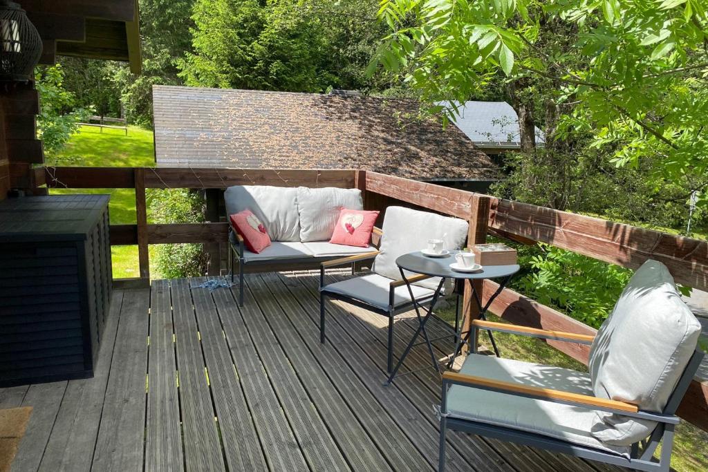 Le Mazot mezzanine with nice view chalet pied des pistes 11