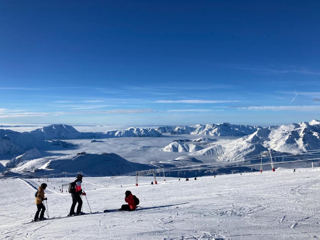 Le Paradis du Diable 6 pers 40m2 pied des pistes et du telesiege du diable appartement pied des pistes 8