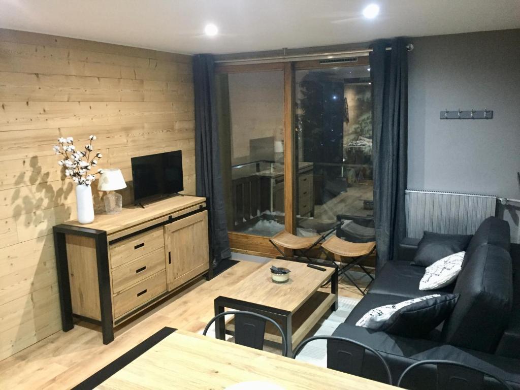 Le Paradis du Diable 6 pers 40m2 pied des pistes et du telesiege du diable appartement pied des pistes