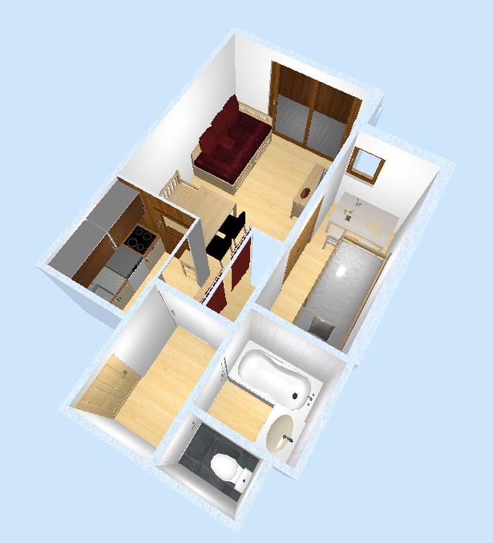 Le Rond Point des Pistes appartement pied des pistes 7