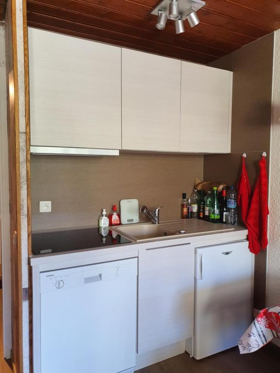 Le Serac W6 appartement avec veranda en angle vue panoramique gerer par particulier sur place appartement pied des pistes 14