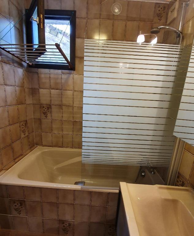Le Serac W6 appartement avec veranda en angle vue panoramique gerer par particulier sur place appartement pied des pistes 18